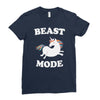 beast mode Ladies Fitted T-Shirt