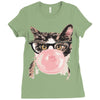 cat Ladies Fitted T-Shirt