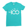the 100 Ladies Fitted T-Shirt