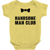 Handsome Man Club Bow Tie Baby Bodysuit