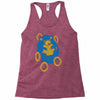 sad hedgehog Racerback Tank