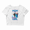 mom of the birthday girl Crop Top