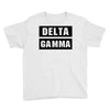 Delta Gamma Black Youth Tee