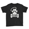 personalized paw halo Youth Tee