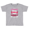 running mommy white Toddler T-shirt