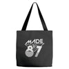 made in 1987 Tote Bags