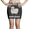 fleece navidad Mini Skirts