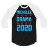 michelle obama 2020 3/4 Sleeve Shirt