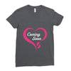 Coming Soon Baby Girl Ladies Fitted T-Shirt