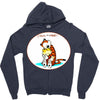 calvin hobbes Zipper Hoodie