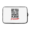 my favorite player Laptop sleeve