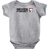 never forget Baby Onesie