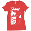 here's johnny cookie Ladies Fitted T-Shirt