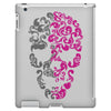 two coloured patterned skull   mens funny iPad 3 and 4 Case