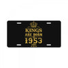 kings are born in 1953 License Plate