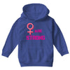 Women's March We are Strong Youth Hoodie