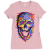 skull kid draw Ladies Fitted T-Shirt