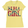 rebel girl Ladies Fitted T-Shirt