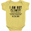 i'm not clumsy Baby Bodysuit