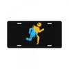 Portal Man License Plate