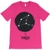 Virgo Zodiac Sign Minimal Design T-Shirt