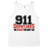 911 dispatcher heroes black logo Tank Top