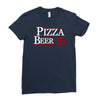 pizza and beer '16 Ladies Fitted T-Shirt