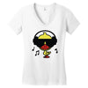 music duck Women's V-Neck T-Shirt