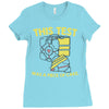 this test was a piece of cake Ladies Fitted T-Shirt