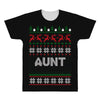 ugly christmas aunt All Over Men's T-shirt