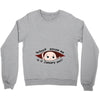 January Peeking Out Baby Boy Crewneck Sweatshirt