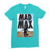 funny  mad max and dog, ideal gift or birthday present Ladies Fitted T-Shirt