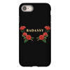 badassy with roses iPhone 8