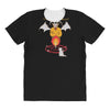 black meowgic All Over Women's T-shirt