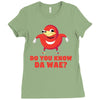 Do You Know Da Wae, THE WAY, DA WAE, Finding Da Wae, Ugandan Knuckles, Ladies Fitted T-Shirt