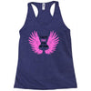 i wear pink for my mom Racerback Tank