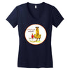 calvin hobbes Women's V-Neck T-Shirt