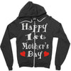 happy 1st mothers day babygrow Zipper Hoodie