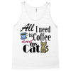 coffee cat Tank Top