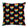 Yes Lgbt Heart Throw Pillow