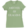 mother of dragons (3) Ladies Fitted T-Shirt
