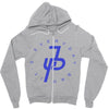 jake paul blue Zipper Hoodie