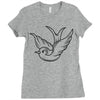 Bird Ladies Fitted T-Shirt