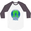 the green frog 3/4 Sleeve Shirt