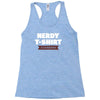 nerdy shirt Racerback Tank