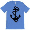 anchor sailor t shirt fashion cross top tee nautical tshirt retro tatt T-Shirt