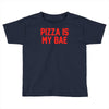 pizza is my bae ringer Toddler T-shirt