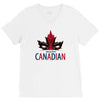 mouthy canadian V-Neck Tee