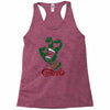 screaming mutant hand Racerback Tank