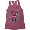santa claus dabbing Racerback Tank